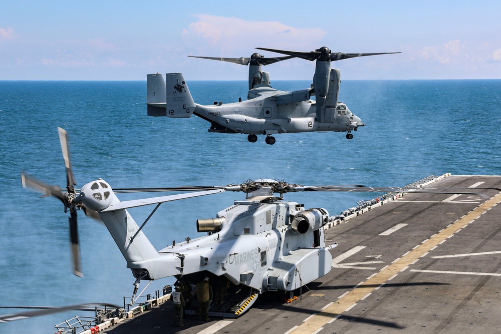 USS Iwo Jima Conducts Flight Operations