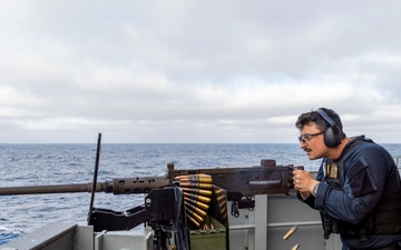 Abraham Lincoln conducts a live-fire exercise