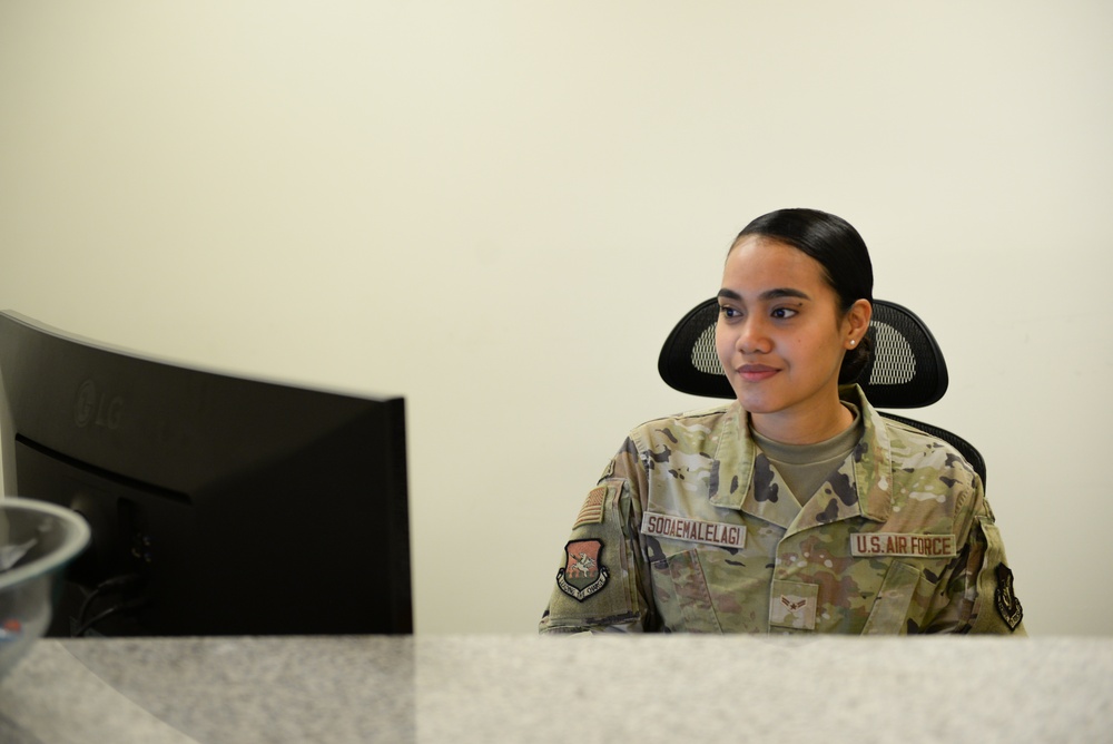 Mustang of the Week: Airman 1st Class Monica So'oaemalelagi