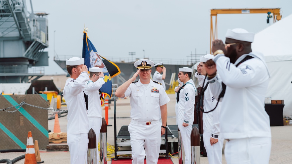 Unmanned Surface Vessel Squadron One Holds Change of Command Ceremony