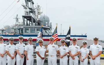 Unmanned Surface Vessel Squadron One Holds Change of Command Ceremony