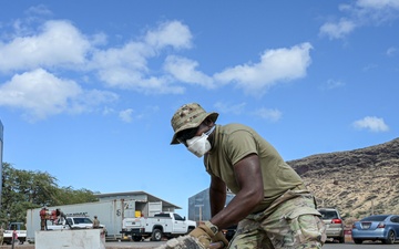 165th Civil Engineers nears completion of sustainable housing project in Hawaii