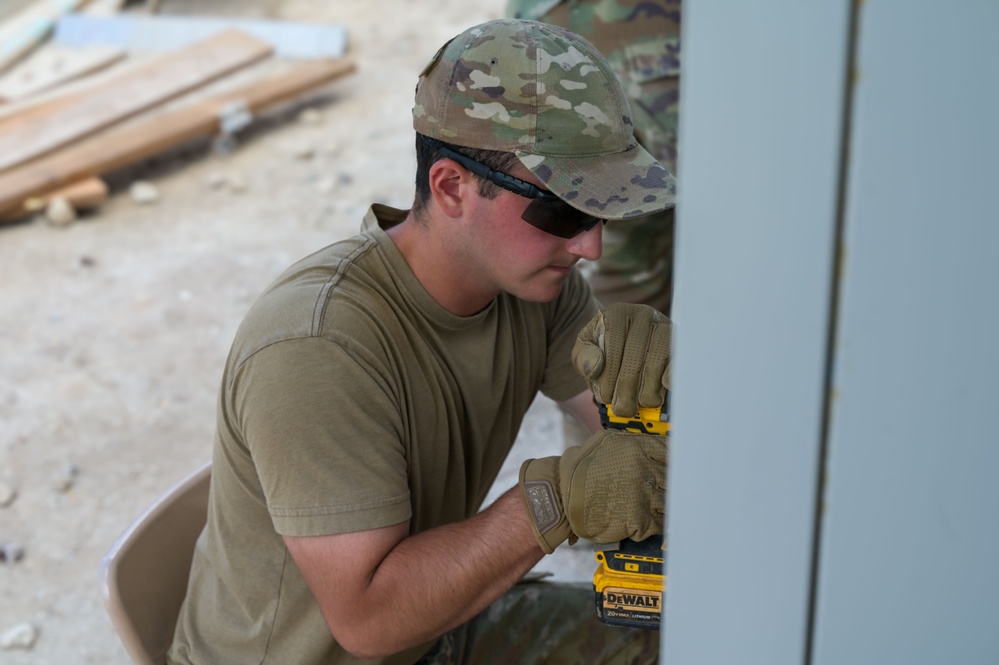 165th Civil Engineers nears completion of sustainable housing project in Hawaii