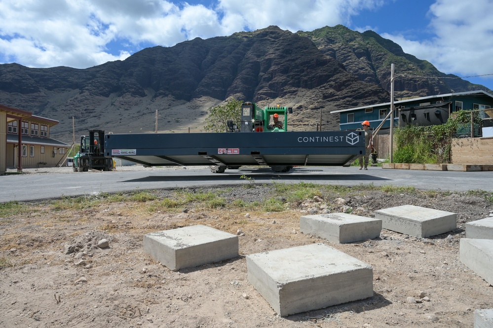 165th Civil Engineers nears completion of sustainable housing project in Hawaii