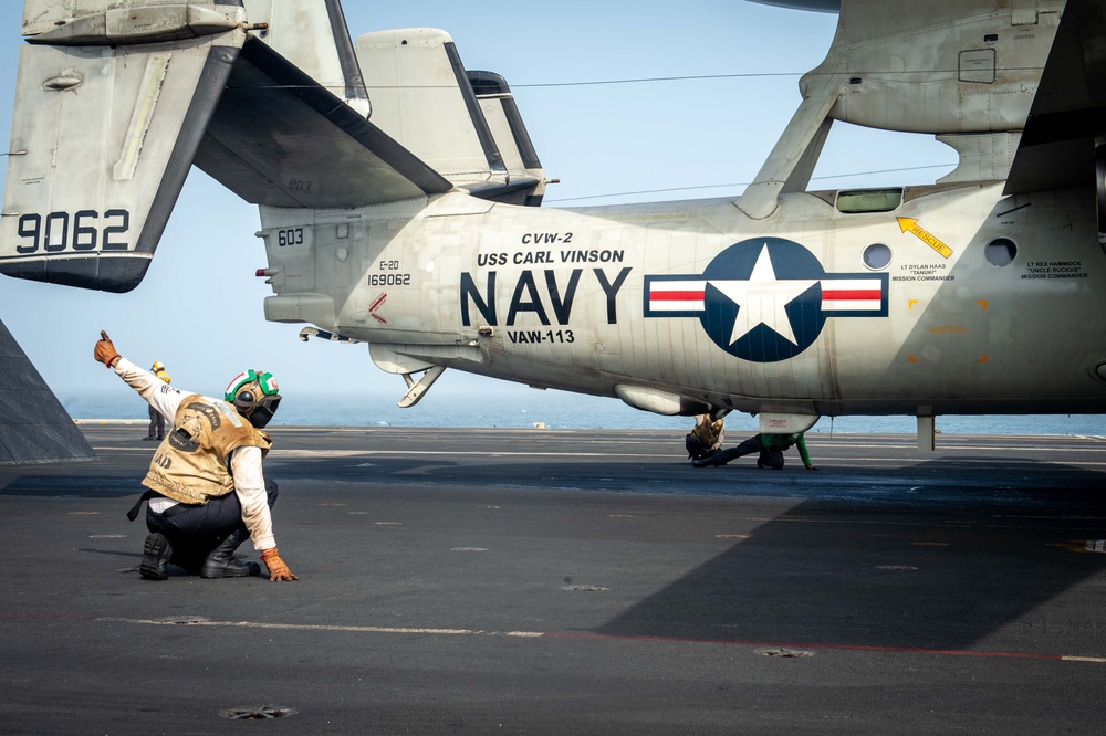 Vinson’s Deployment