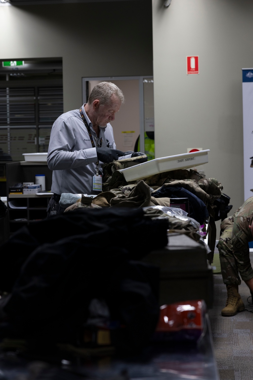 U.S. Soldiers arrive at RAAF Amberley for TS25