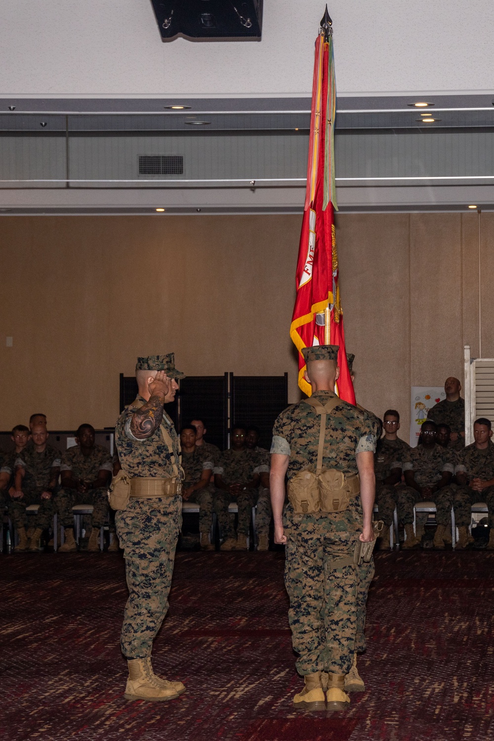 CLR-35 Change of Command Ceremony