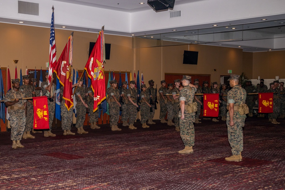 CLR-35 Change of Command Ceremony