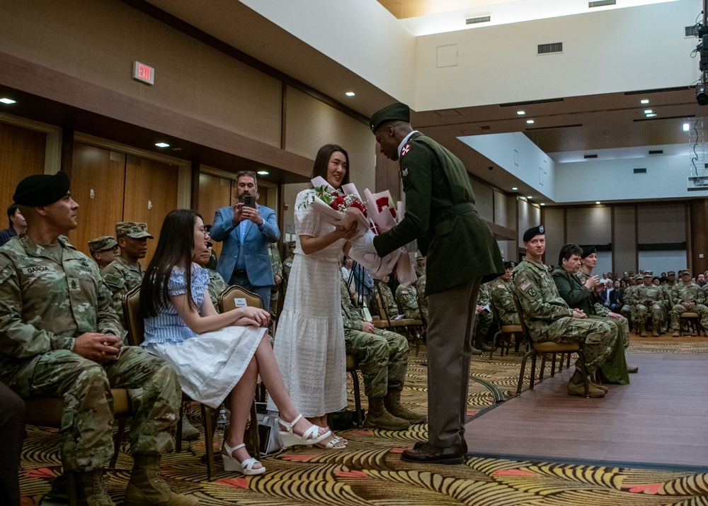 USAG Humphreys Change of Command Ceremony