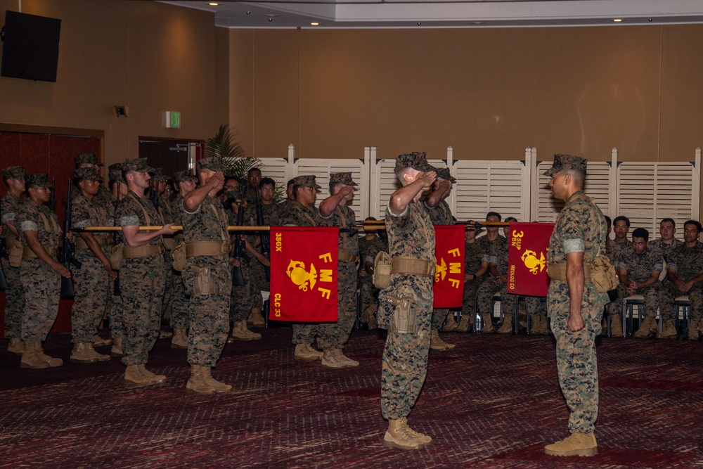 CLR-35 Change of Command Ceremony
