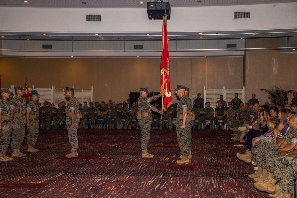 CLR-35 Change of Command Ceremony