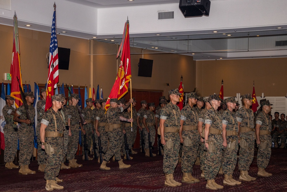CLR-35 Change of Command Ceremony