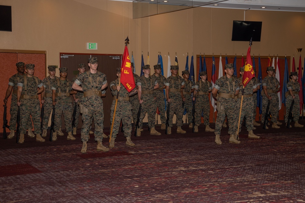 CLR-35 Change of Command Ceremony