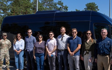 Congressional Staff Delegation visits Camp Ādaži
