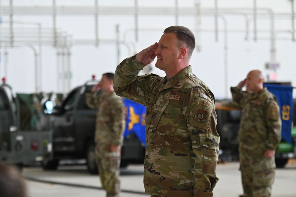 36th Mission Support Group hosts their 2025 change of command ceremony