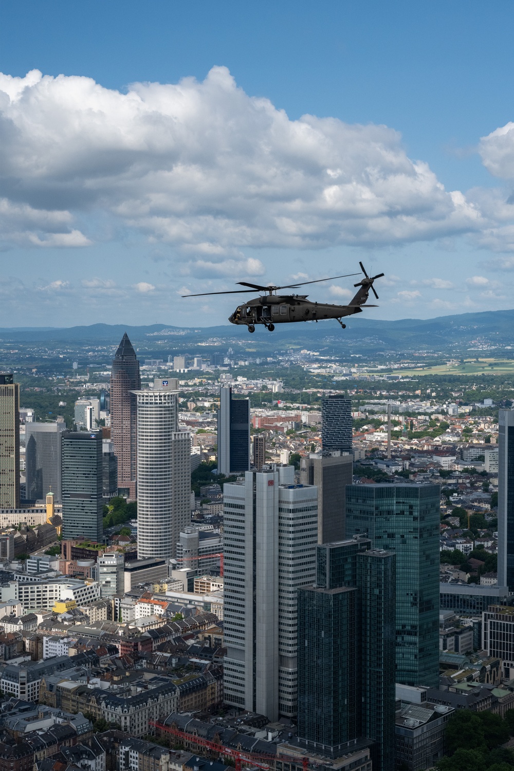 1-214 CAB take &quot;Final Flight&quot; over Southern Germany before Change of Command