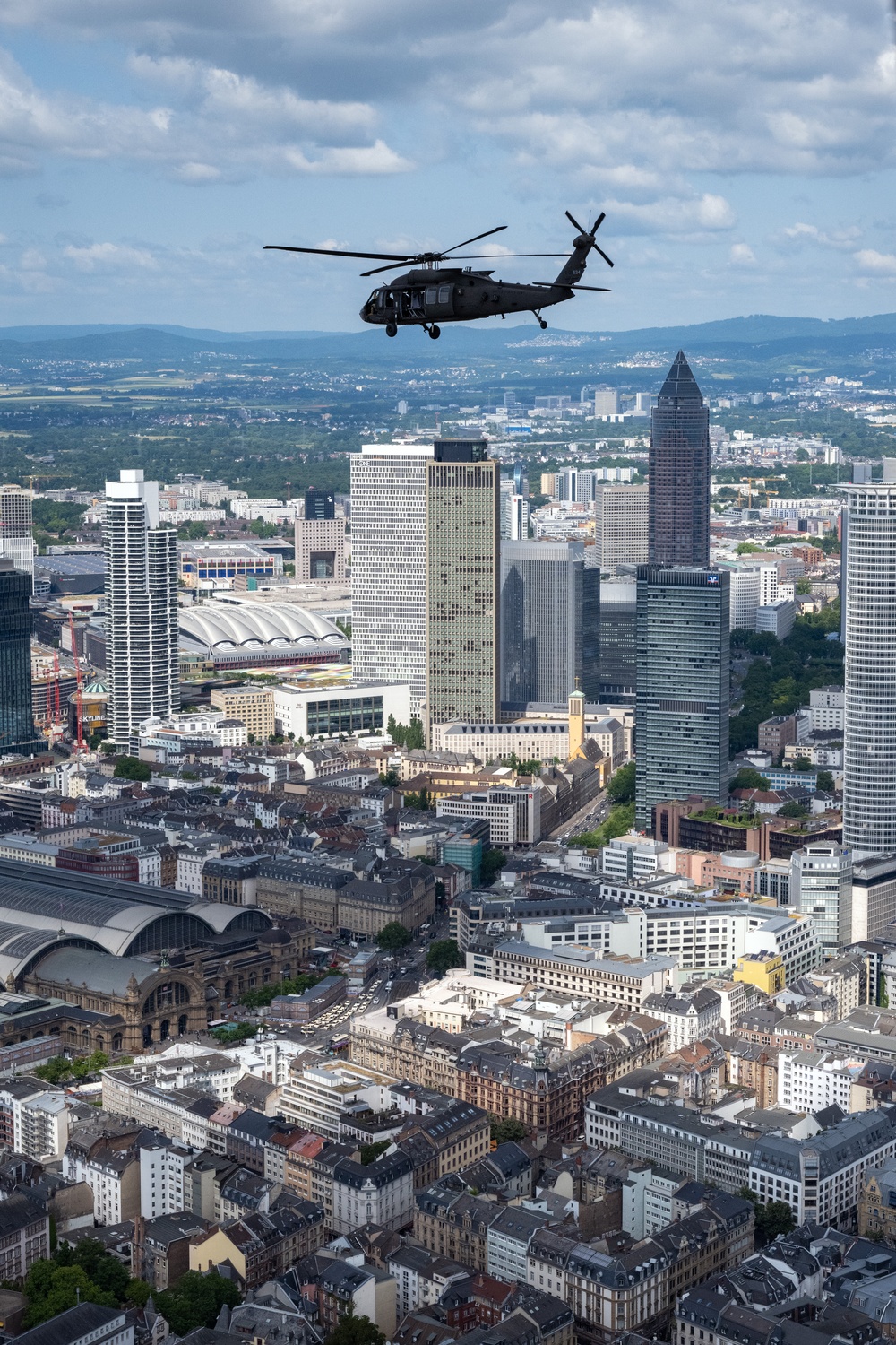 1-214 CAB take &quot;Final Flight&quot; over Southern Germany before Change of Command