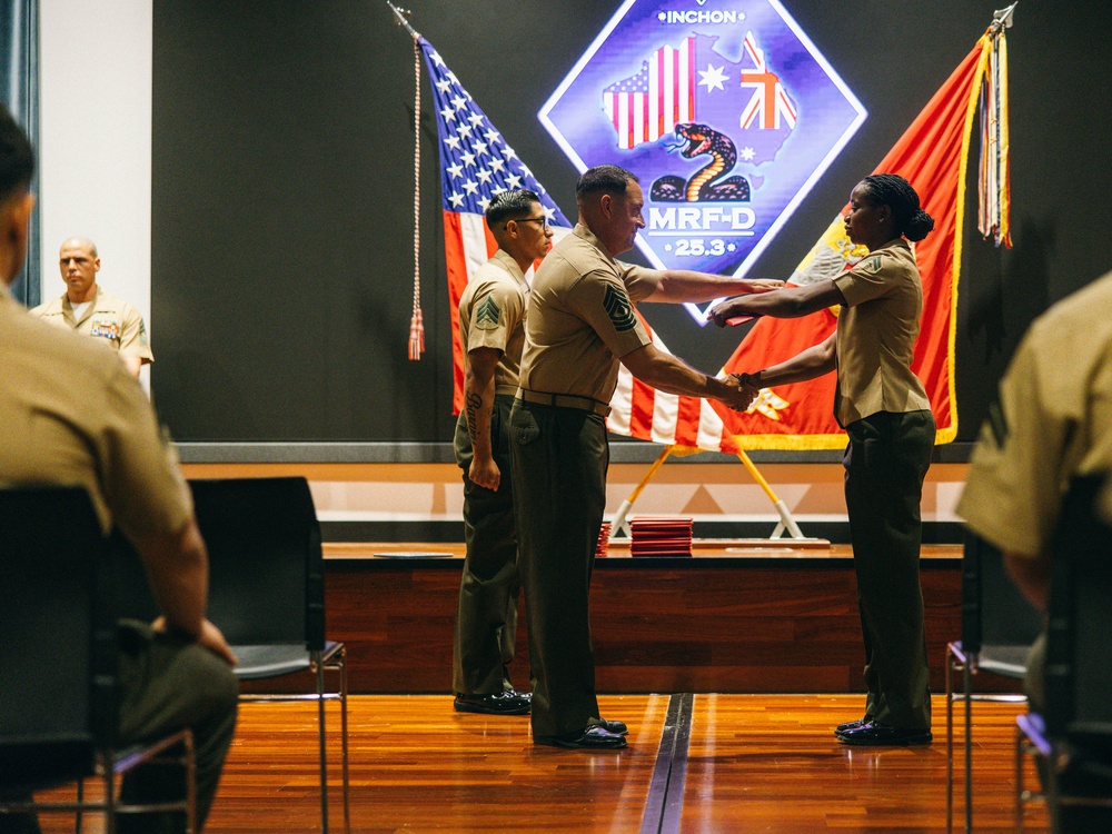 MRF-D 25.3 hosts Corporal’s Course graduation