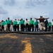 George Washington Sailors Conduct FOD Walkdown