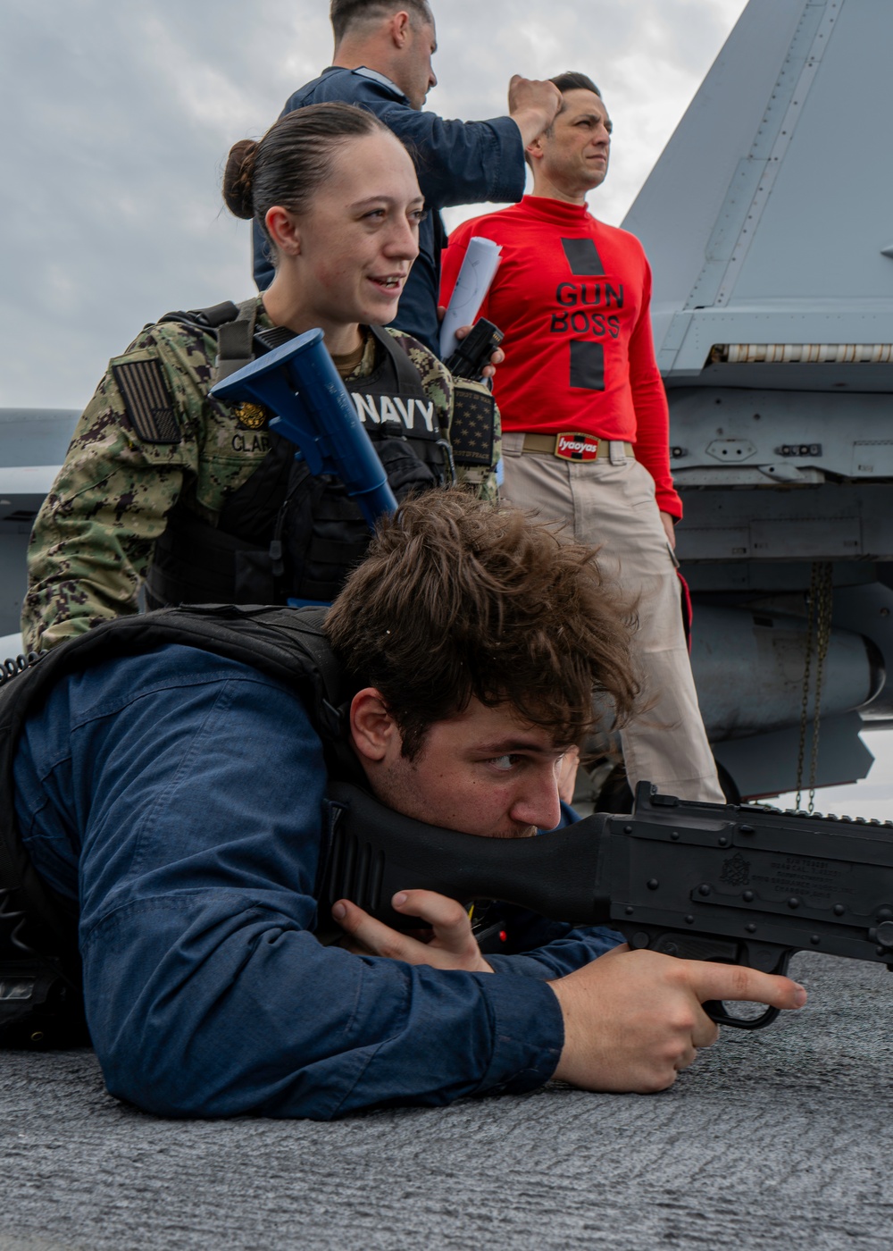George Washington Conducts Small Boats Engagement Drill