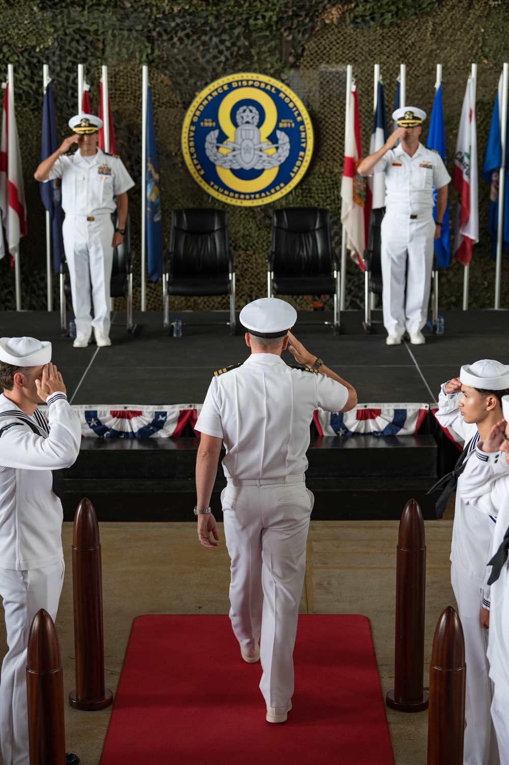EODMU EIGHT Change of Command Ceremony
