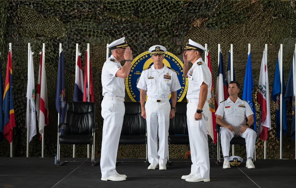 EODMU EIGHT Change of Command Ceremony