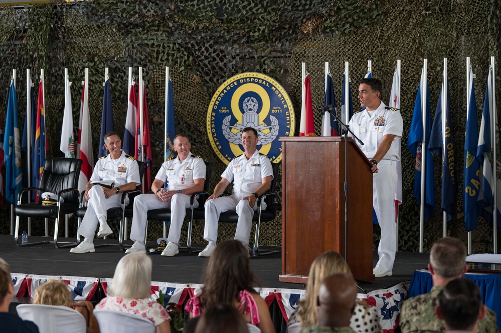 EODMU EIGHT Change of Command Ceremony