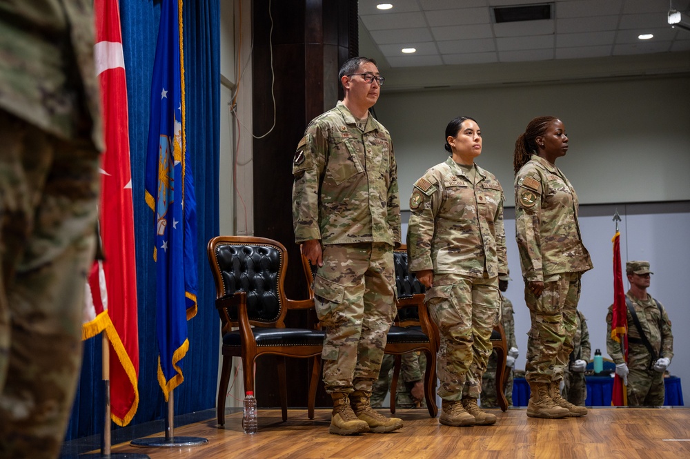 39th Force Support Squadron change of command ceremony