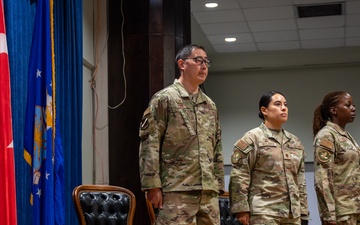39th Force Support Squadron change of command ceremony