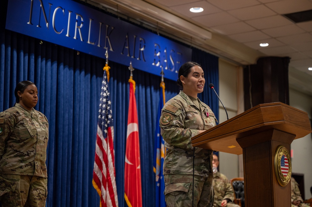 39th Force Support Squadron change of command ceremony