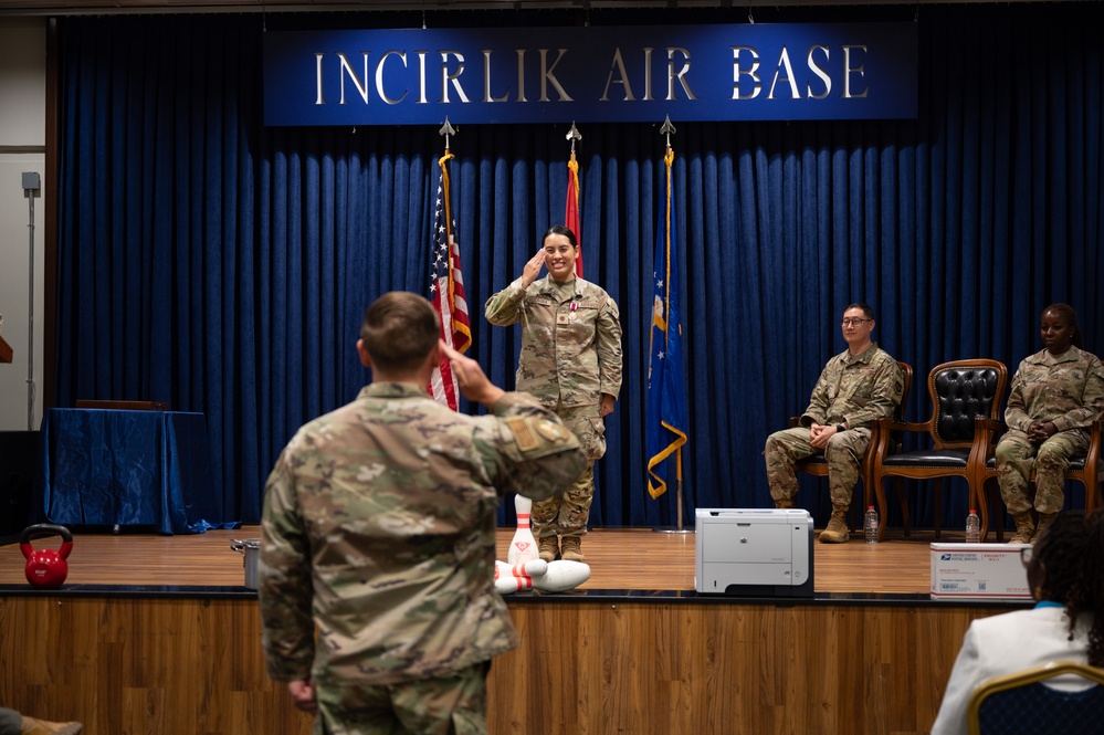 39th Force Support Squadron change of command ceremony