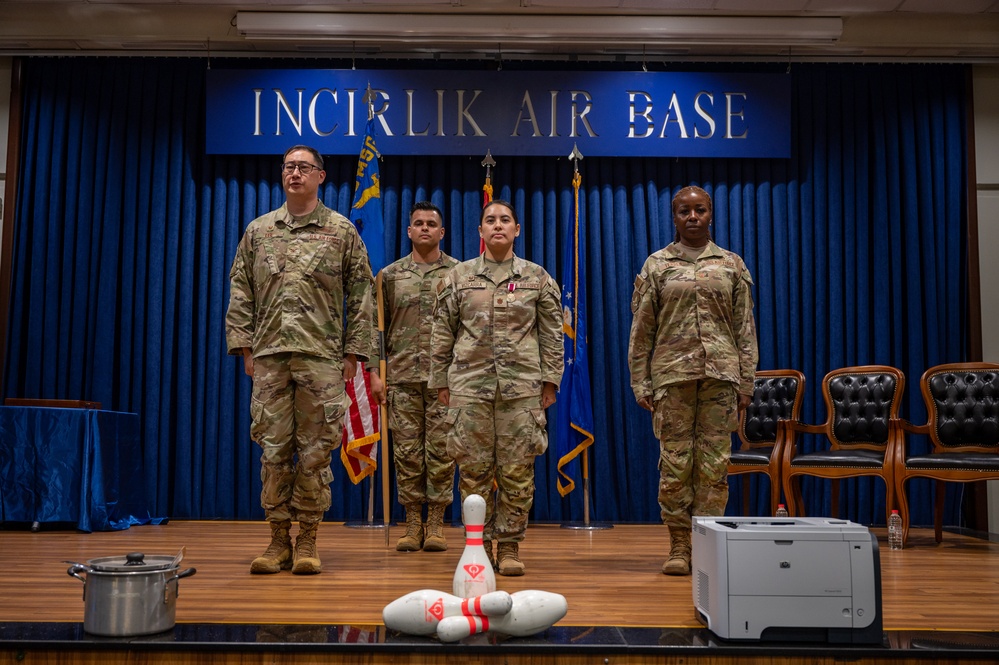39th Force Support Squadron change of command ceremony