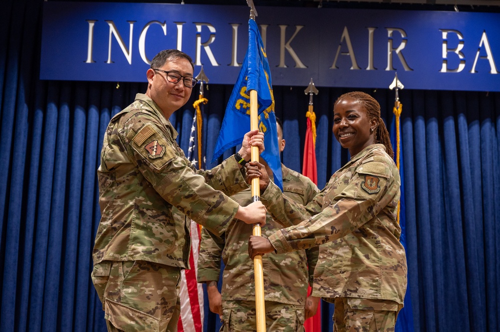 39th Force Support Squadron change of command ceremony