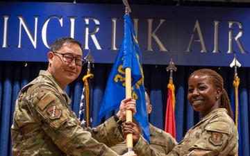 39th Force Support Squadron change of command ceremony