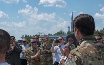 From CENTCOM With Love, 86th AW Airmen Return to Cheers at Ramstein