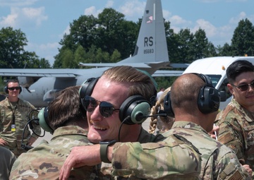 From CENTCOM With Love, 86th AW Airmen Return to Cheers at Ramstein