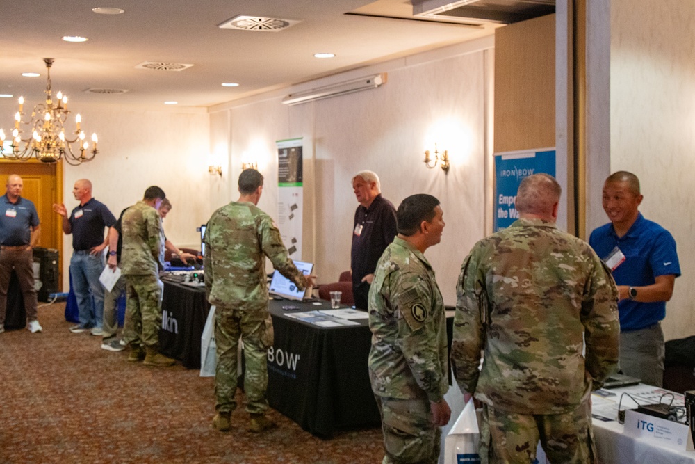 Tech Expo held at 7ATC's Grafenwoehr Training Area