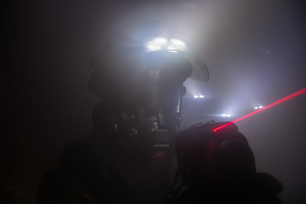 USS Gridley Damage Control Drill