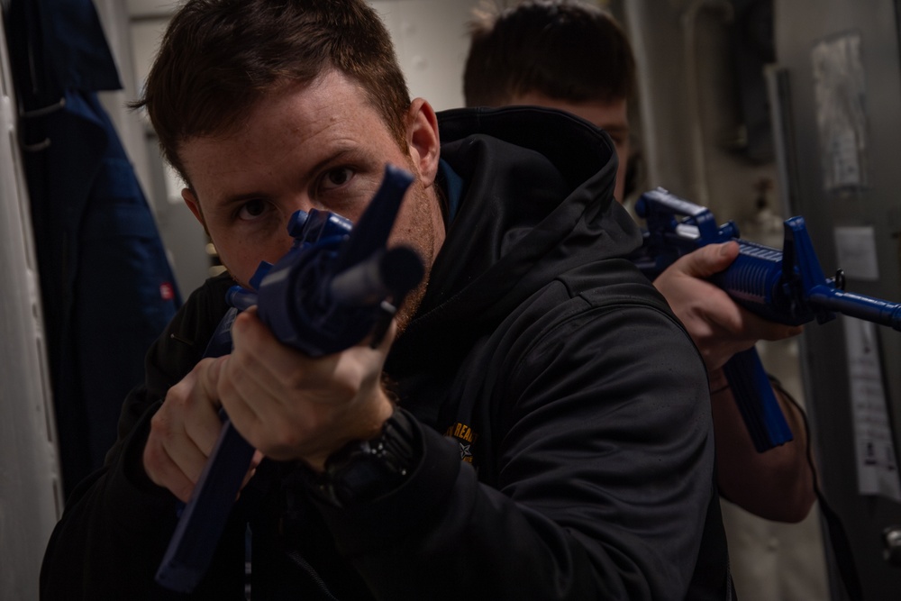 USS Gridley VBSS Training