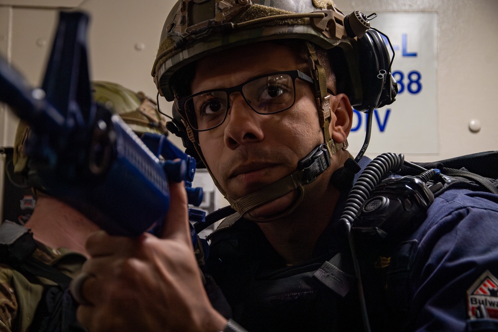 USS Gridley VBSS Training