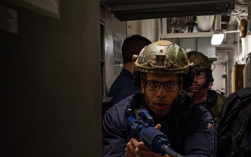USS Gridley VBSS Training