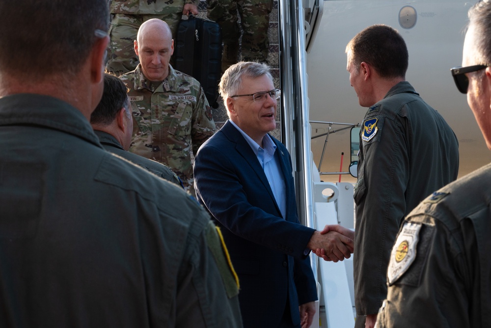 SecAF, CSAF visit Whiteman AFB following Operation Midnight Hammer