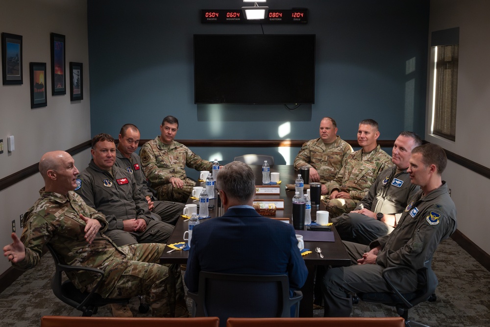 SecAF, CSAF visit Whiteman AFB following Operation Midnight Hammer