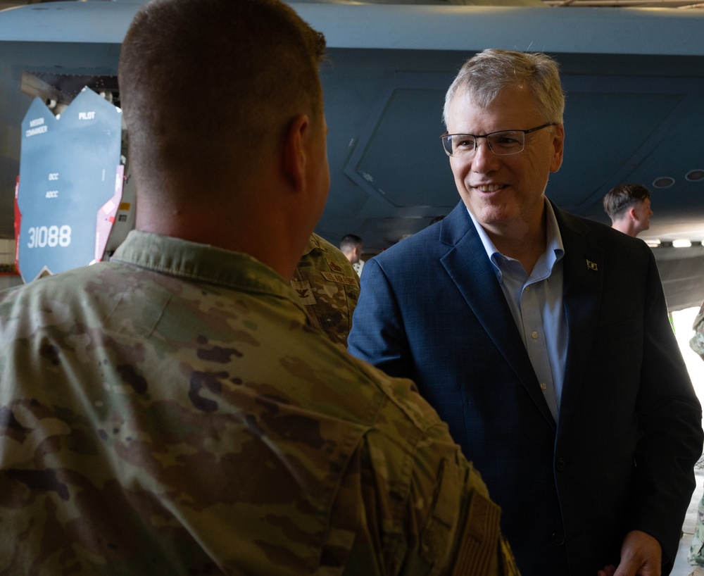 SecAF, CSAF visit Whiteman AFB following Operation Midnight Hammer