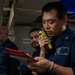 USS Gridley Engineering Drill