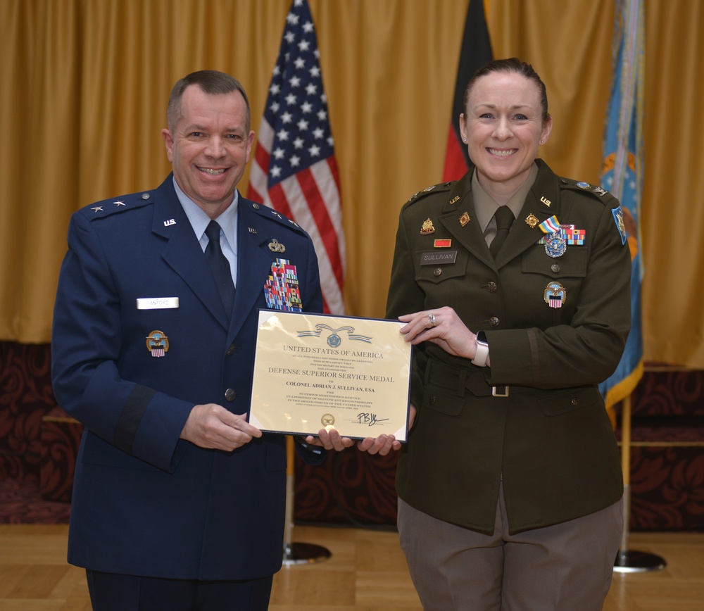 DLA Europe and Africa Regional Commander Change of Command Ceremony
