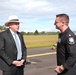 U.S. Embassy diplomat engages with Viper Demo Team commander in Colombia