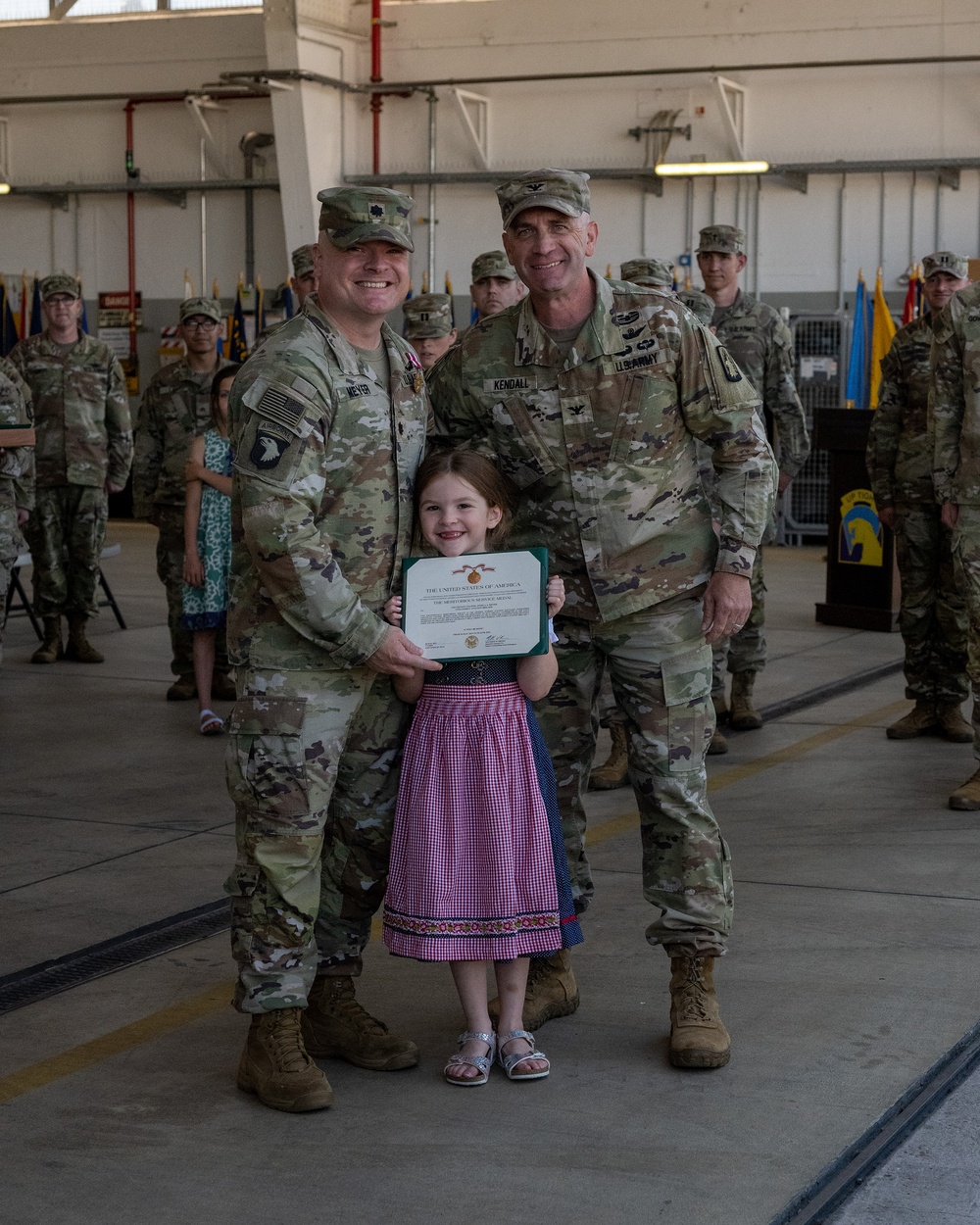1-214 CAB Change of Command Ceremony