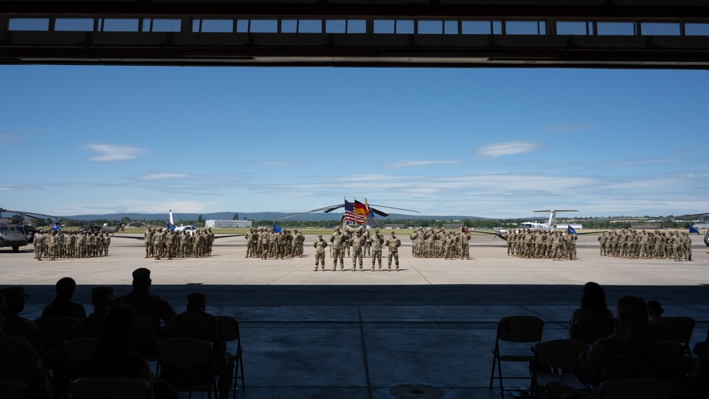 1-214 CAB Change of Command Ceremony