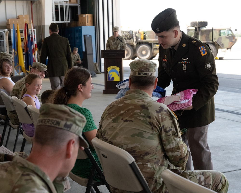 1-214 CAB Change of Command Ceremony